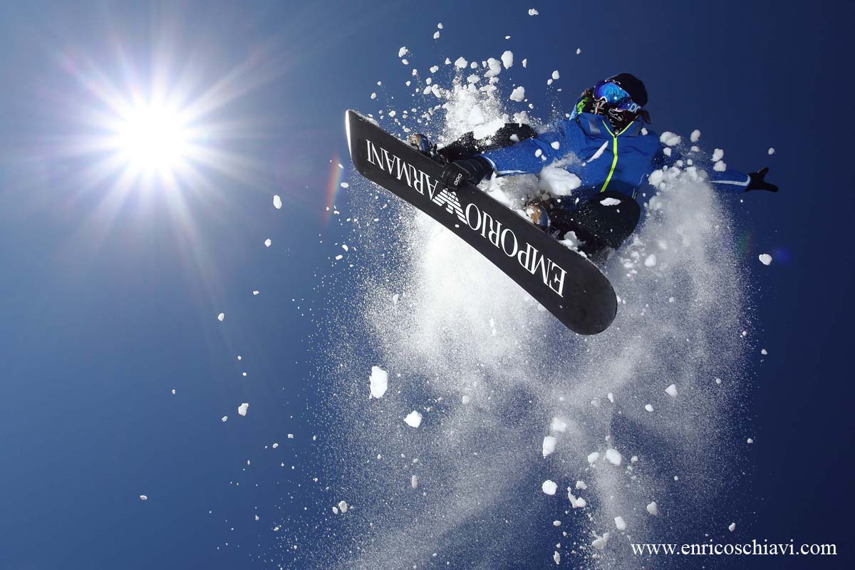 EA7: una passione per lo snowboard